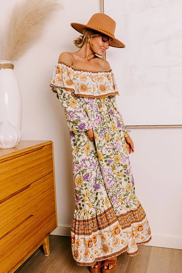 Blooming Meadow Floral Maxi in Cream sold by Impressions product image thumbnail 3