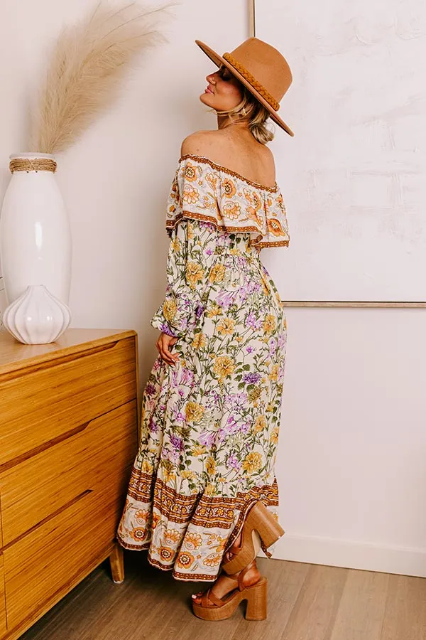 Blooming Meadow Floral Maxi in Cream sold by Impressions product image thumbnail 4