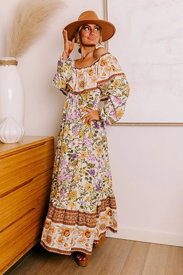 Blooming Meadow Floral Maxi in Cream sold by Impressions product image thumbnail 5