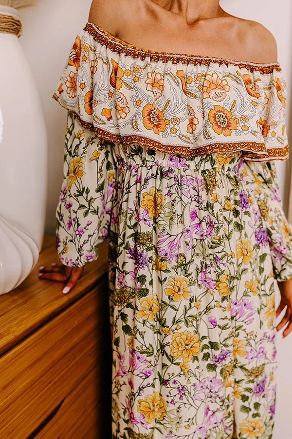 Blooming Meadow Floral Maxi in Cream sold by Impressions product image thumbnail 2