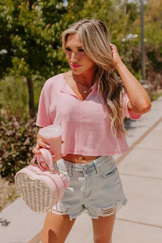 Lead Up Time Knit Top sold by Impressions