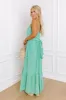 Oh So Chic Maxi Dress in Sea Glass Curves sold by Impressions