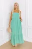 Oh So Chic Maxi Dress in Sea Glass Curves sold by Impressions