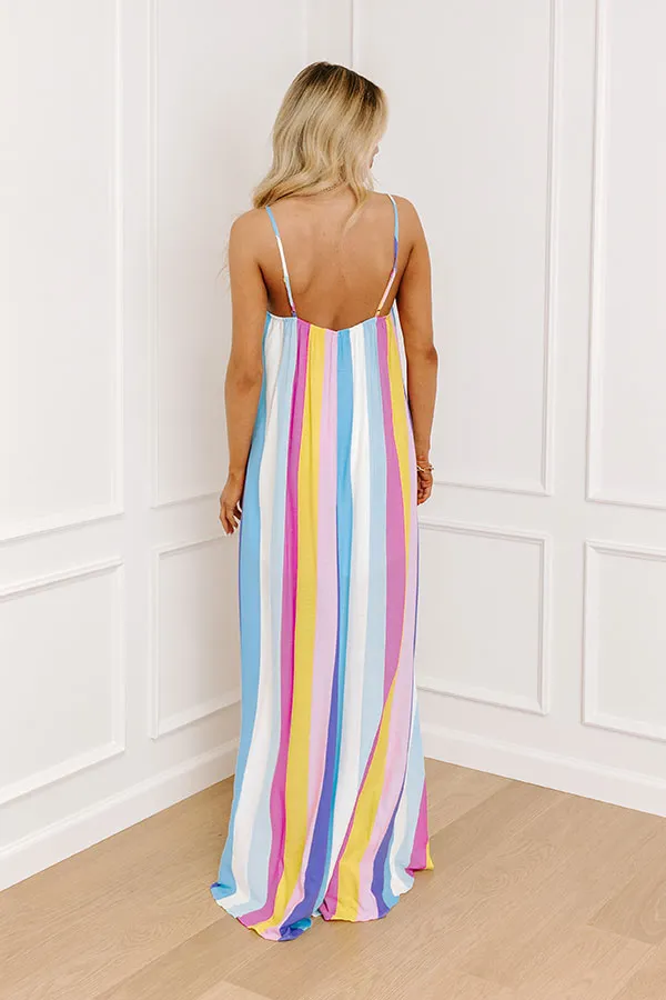 Playa Del Perfection Stripe Maxi in Pink sold by Impressions product image thumbnail 3