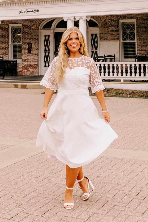 Long Lasting Love Embroidered Dress Curves sold by Impressions product image thumbnail 2