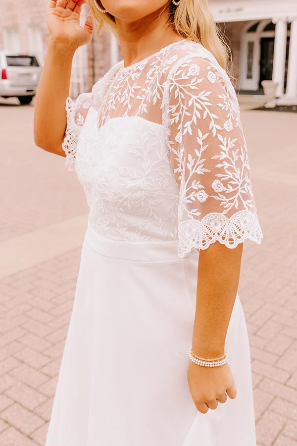 Long Lasting Love Embroidered Dress Curves sold by Impressions product image thumbnail 3