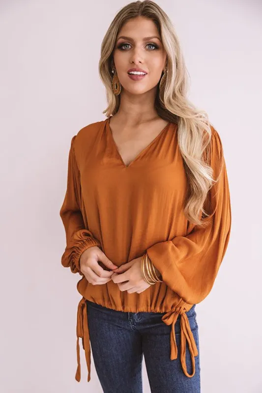 Sunrise Champagne Shift Top sold by Impressions