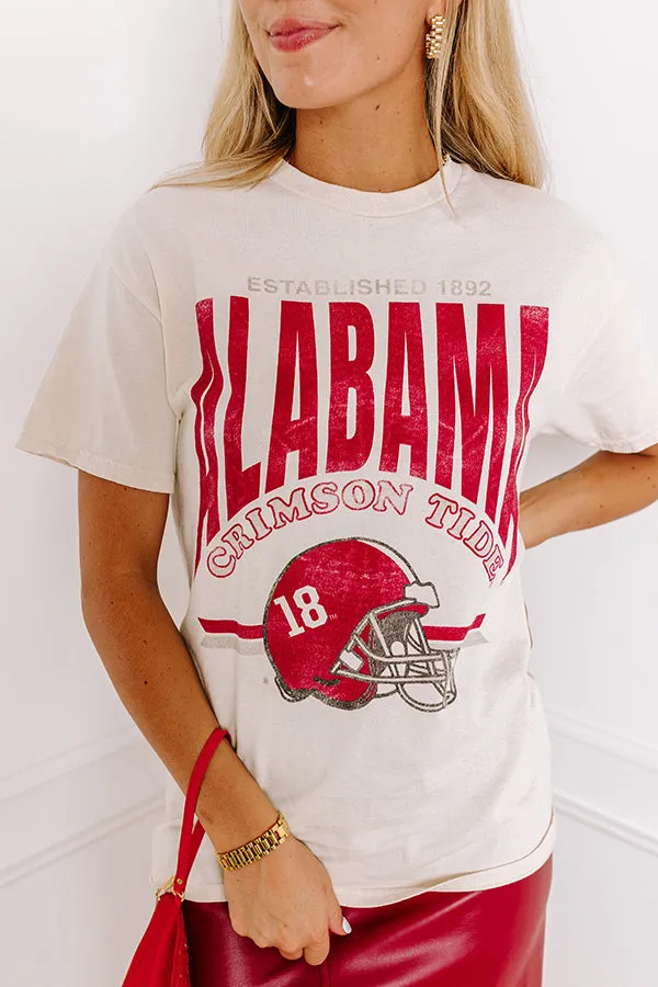 Alabama Crimson Tide Graphic Vintage Tee sold by Impressions product image thumbnail 4