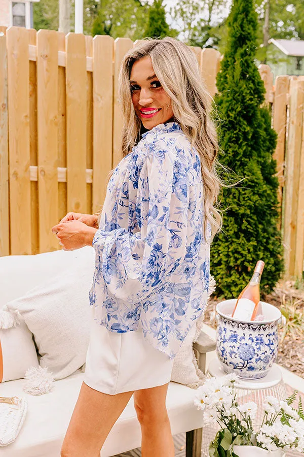 English Tea Garden Floral Shift Top sold by Impressions product image thumbnail 3