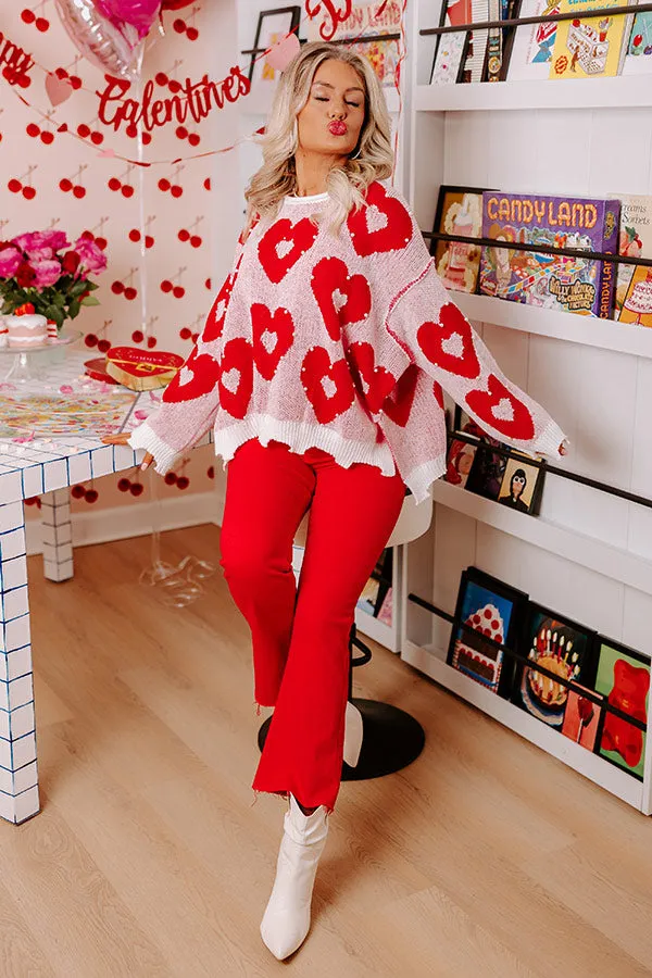 Wrapped In Love Embellished Sweater sold by Impressions