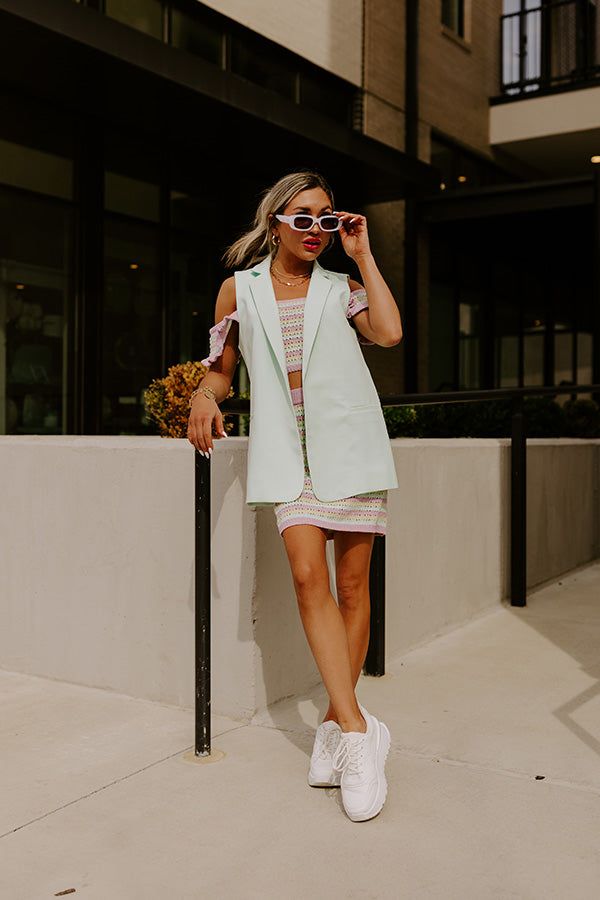 Majestic Moment Vest In Mint sold by Impressions product image thumbnail 2