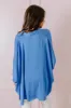 Party On The Go Surplice Top in Ocean Blue sold by Impressions