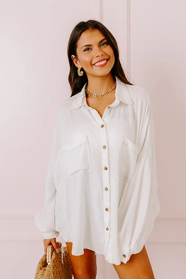 Plain As Day Button Up sold by Impressions product image thumbnail 4