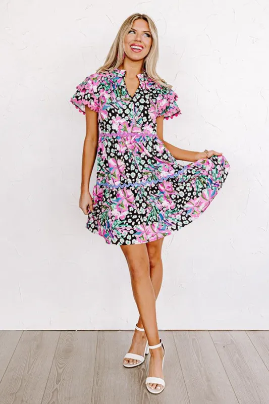 Garden Gypsy Shift Dress sold by Impressions