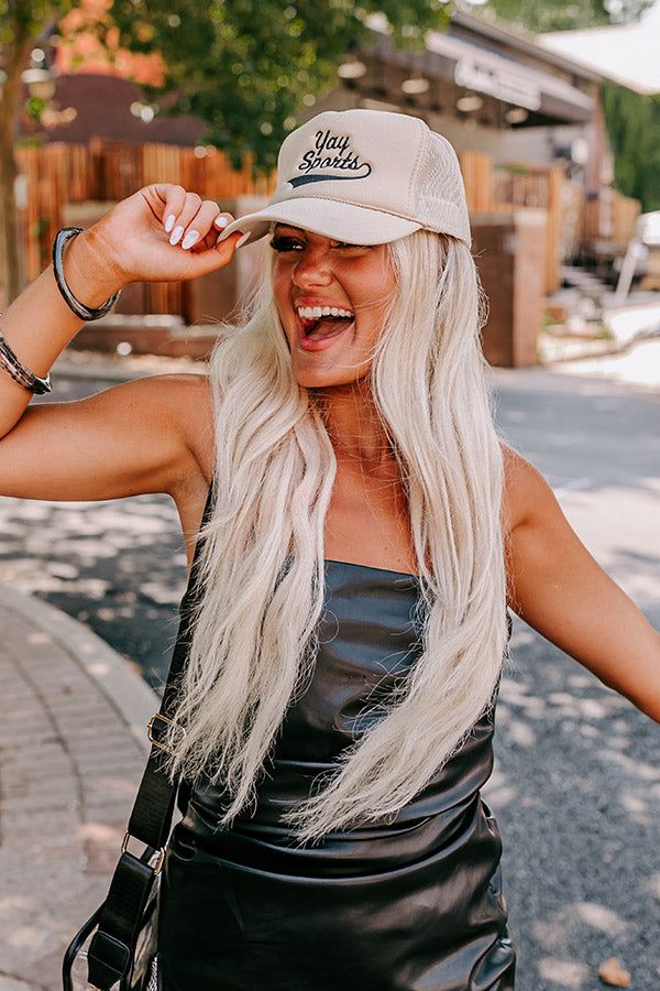 Yay Sports Embroidered Trucker Hat sold by Impressions product image thumbnail 4