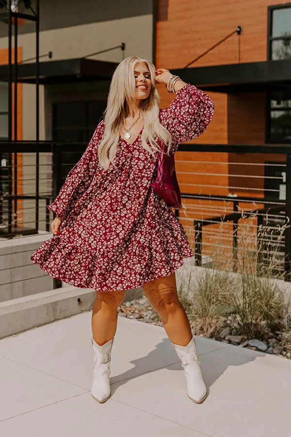 Vineyard Brunch Mini Dress Curves sold by Impressions product image thumbnail 3