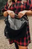 The Raleigh Sherpa Tote In Black sold by Impressions