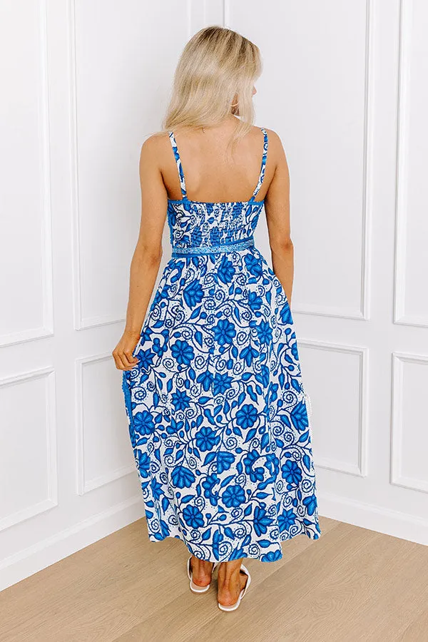 Serene Garden Linen-Blend Midi sold by Impressions product image thumbnail 4