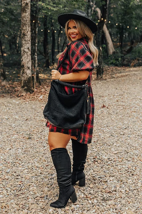 The Raleigh Sherpa Tote In Black sold by Impressions product image thumbnail 4