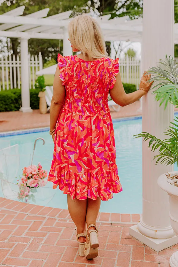 Summer Crush Smocked Mini Dress Curves sold by Impressions product image thumbnail 4