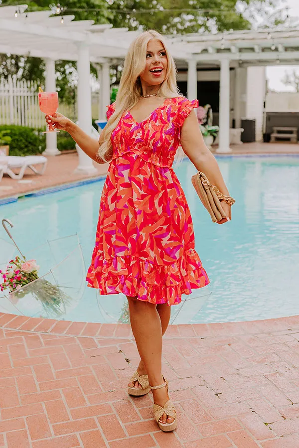 Summer Crush Smocked Mini Dress Curves sold by Impressions product image thumbnail 5