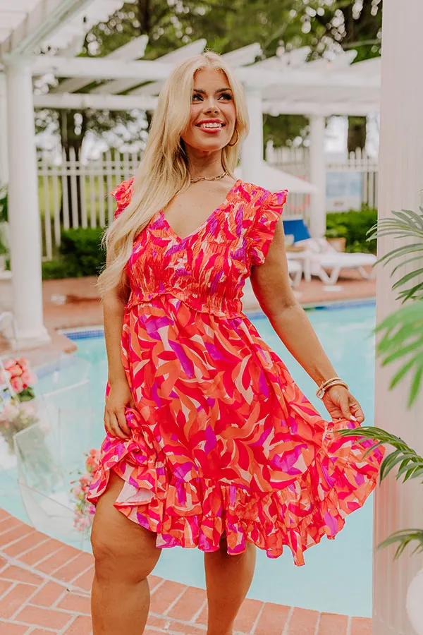 Summer Crush Smocked Mini Dress Curves sold by Impressions product image thumbnail 2