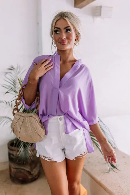 Creating Memories Shift Top In Lavender sold by Impressions