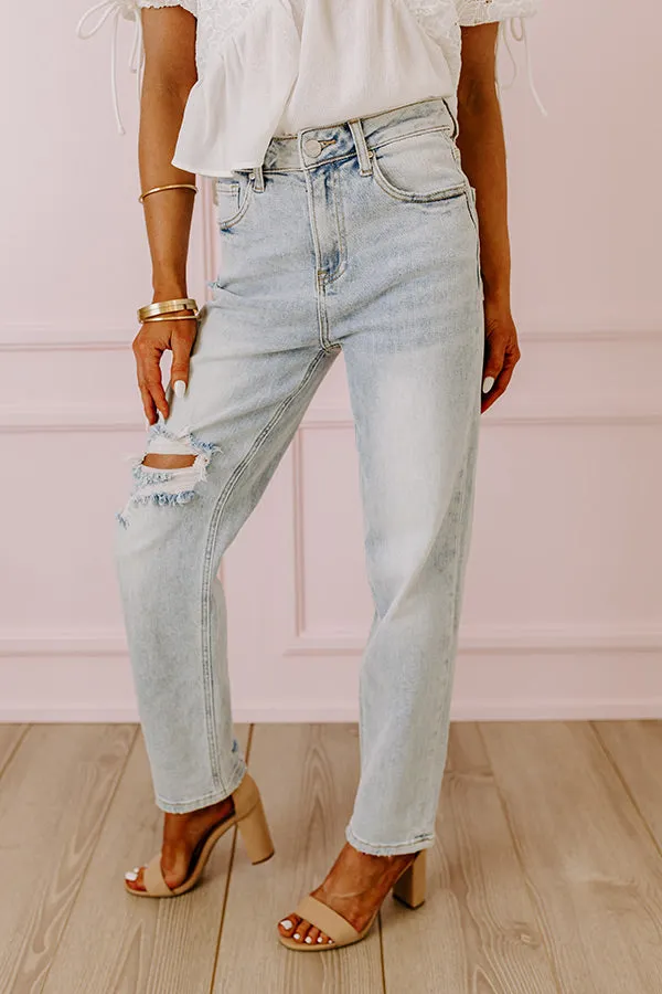 Risen The Bolt High Waist Jean in Light Wash sold by Impressions product image thumbnail 4