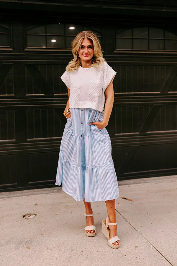 Sail Away With Me Stripe Midi sold by Impressions product image thumbnail 5