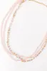 Summer Mirage Layered Necklace in Pink sold by Impressions