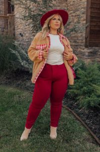 The Evelyn High Waist Jean Curves sold by Impressions