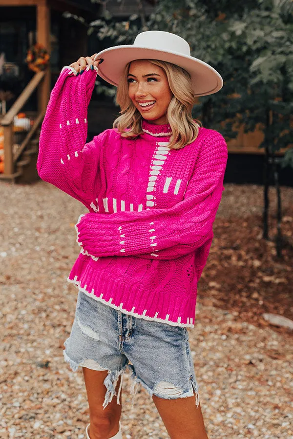 Moving Too Fast Cable Knit Sweater sold by Impressions product image thumbnail 4