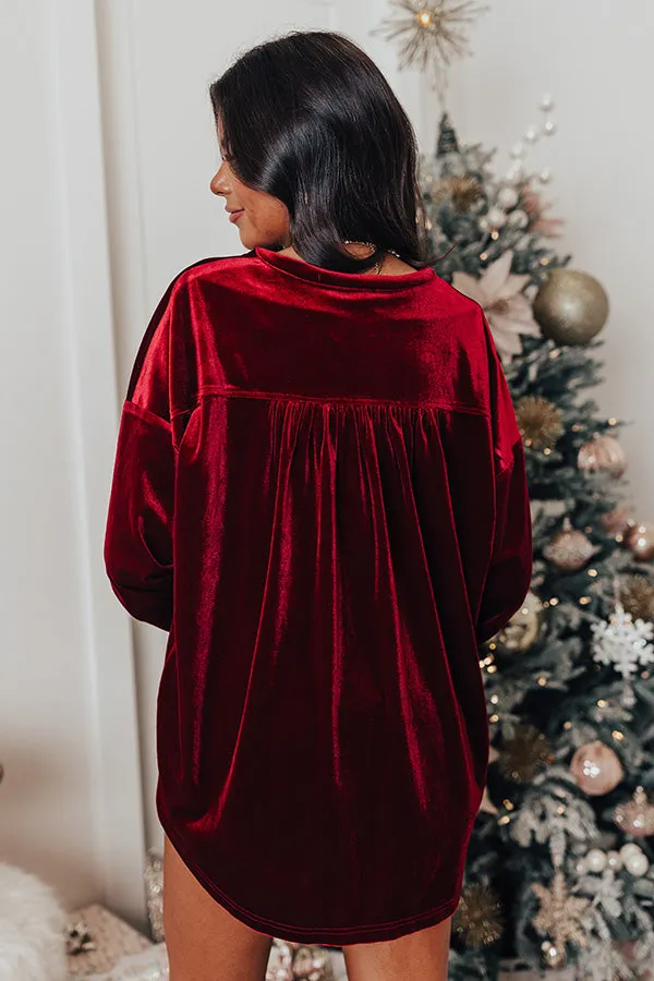 Adore Me Velvet Button Up sold by Impressions product image thumbnail 5