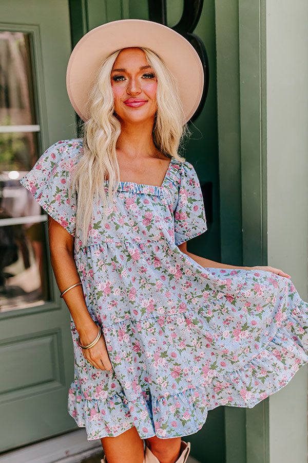 Modern Days Chambray Floral Dress sold by Impressions product image thumbnail 2