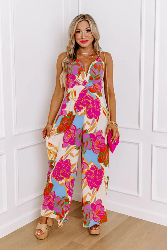 Tropicana Trendsetters Floral Jumpsuit sold by Impressions