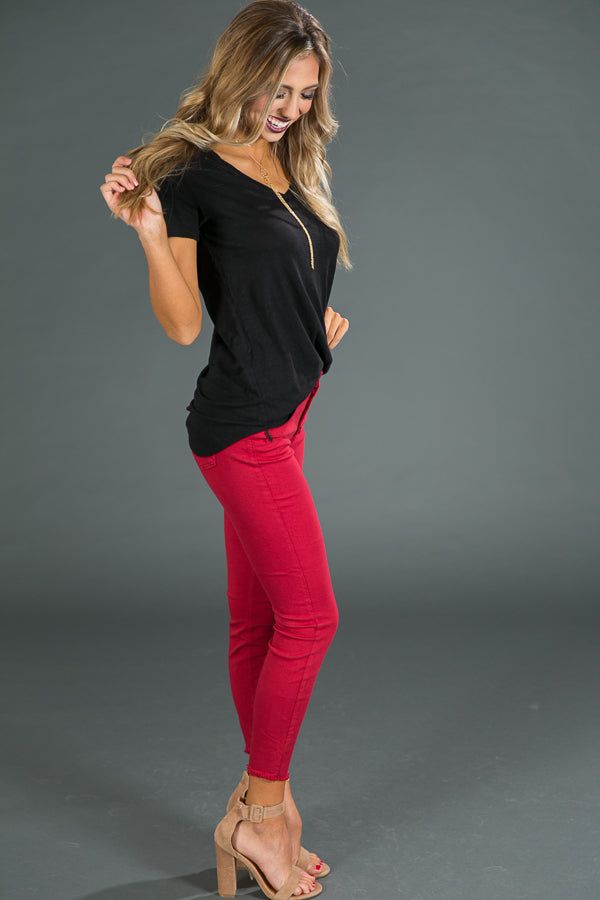 A Touch Of Love Boyfriend Tee in Black sold by Impressions product image thumbnail 2