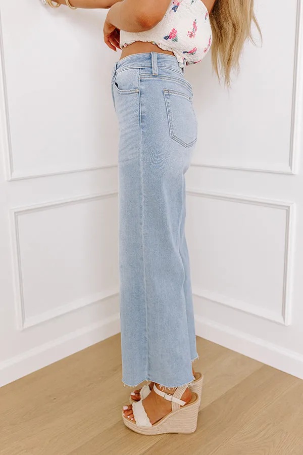 Just USA Roxanne High Waist Straight Leg Jean in Light Wash sold by Impressions product image thumbnail 5