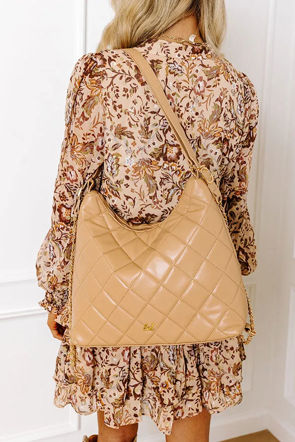 Central Avenue Faux Leather Tote In Tan sold by Impressions product image thumbnail 2