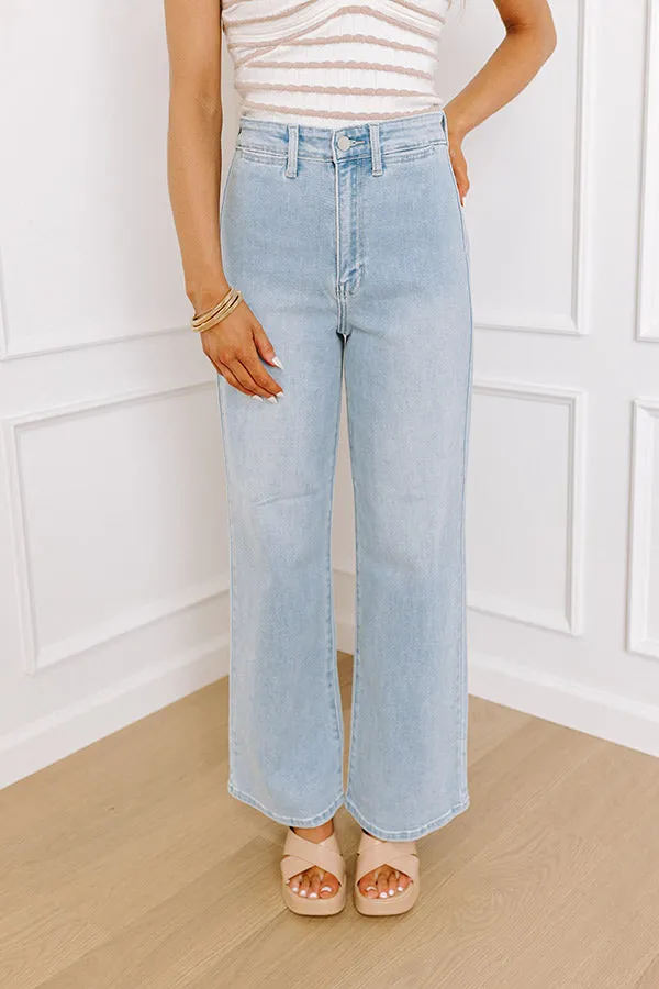 Just USA Rhea High Waist Wide Leg Jean sold by Impressions
