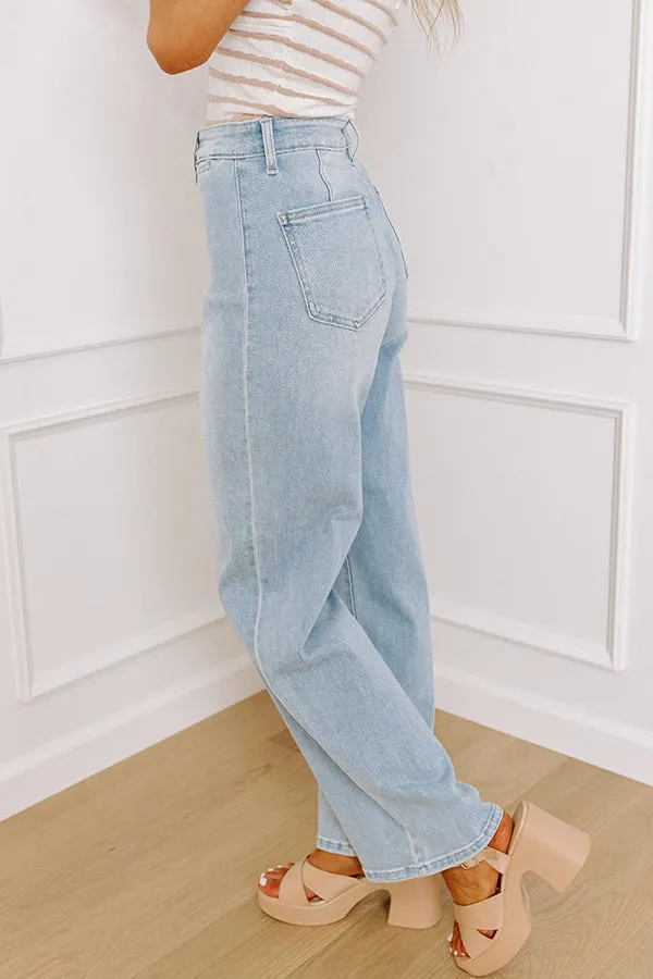 Just USA Rhea High Waist Wide Leg Jean sold by Impressions product image thumbnail 5