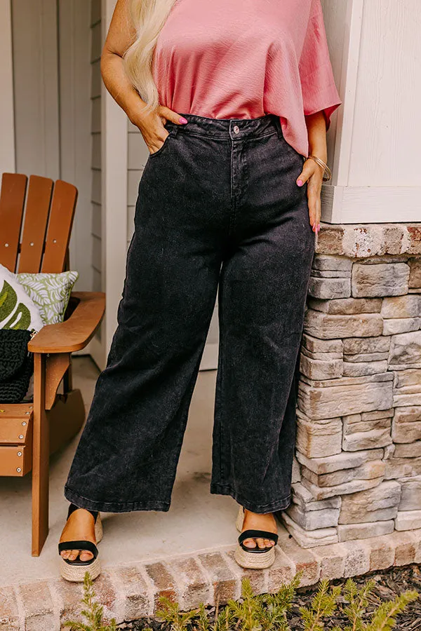 The Dex High Waist Straight Leg Jean In Black Curves sold by Impressions product image thumbnail 2