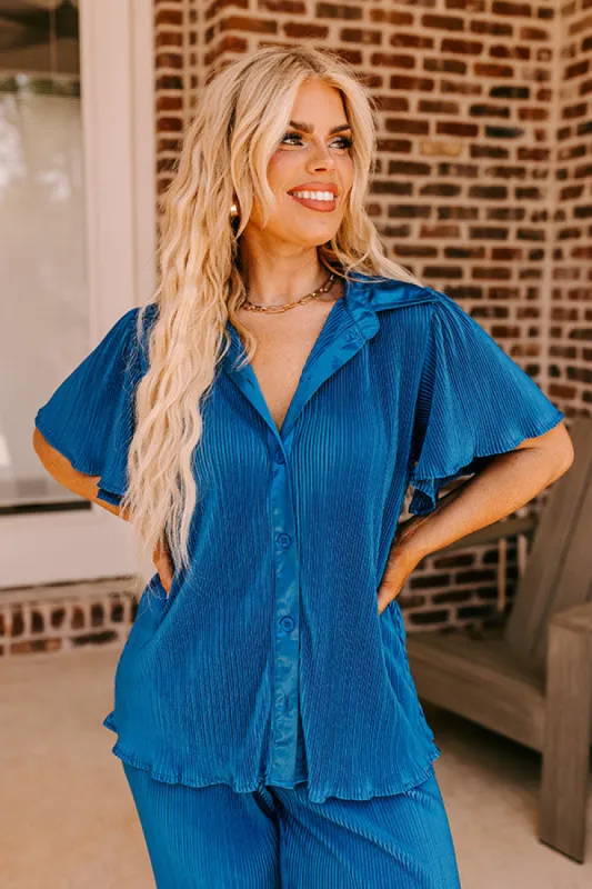 The Terrence Pleated Button Up Curves sold by Impressions