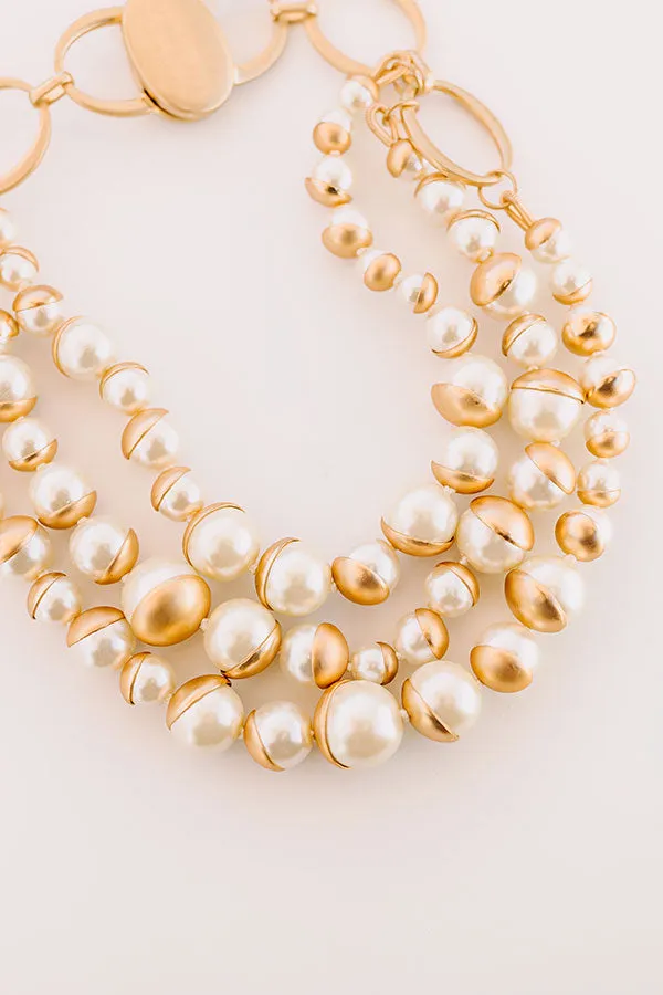Pearl Cluster Necklace sold by Impressions product image thumbnail 2