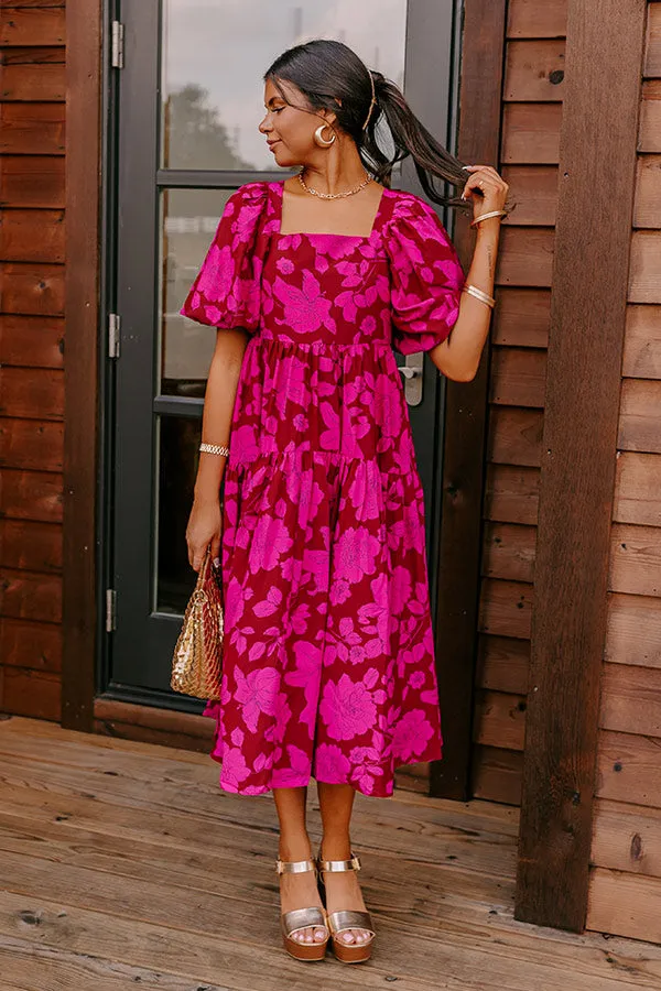 Rarest Kind Of Love Midi in Wine sold by Impressions product image thumbnail 5