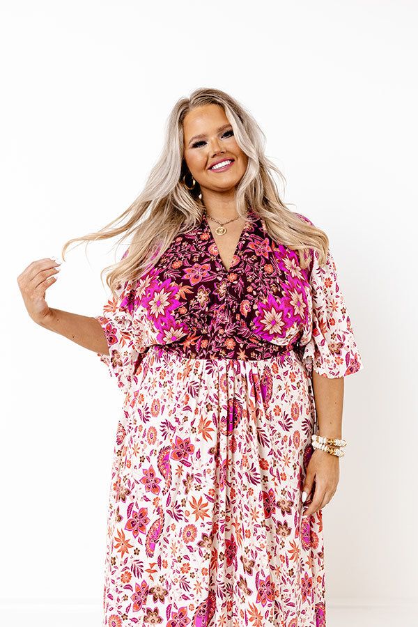 Fly Me To Fiji Floral Maxi Curves sold by Impressions product image thumbnail 2