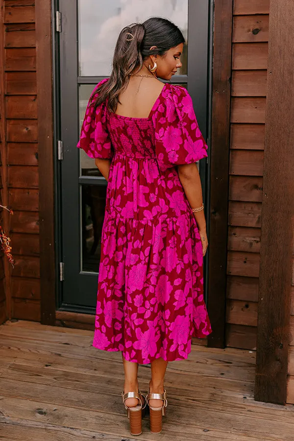 Rarest Kind Of Love Midi in Wine sold by Impressions product image thumbnail 4