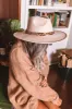 Love Of Lattes Felt Fedora In Ivory sold by Impressions