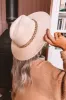 Love Of Lattes Felt Fedora In Ivory sold by Impressions