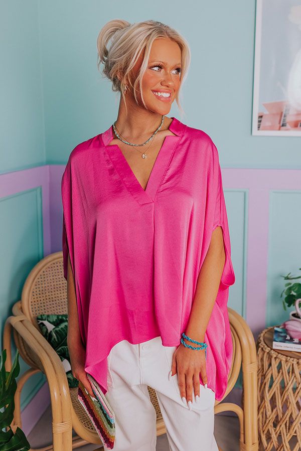 Blissful Beginnings Shift Top In Pink sold by Impressions product image thumbnail 2