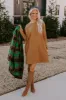 Always There For You T-Shirt Dress In Camel sold by Impressions